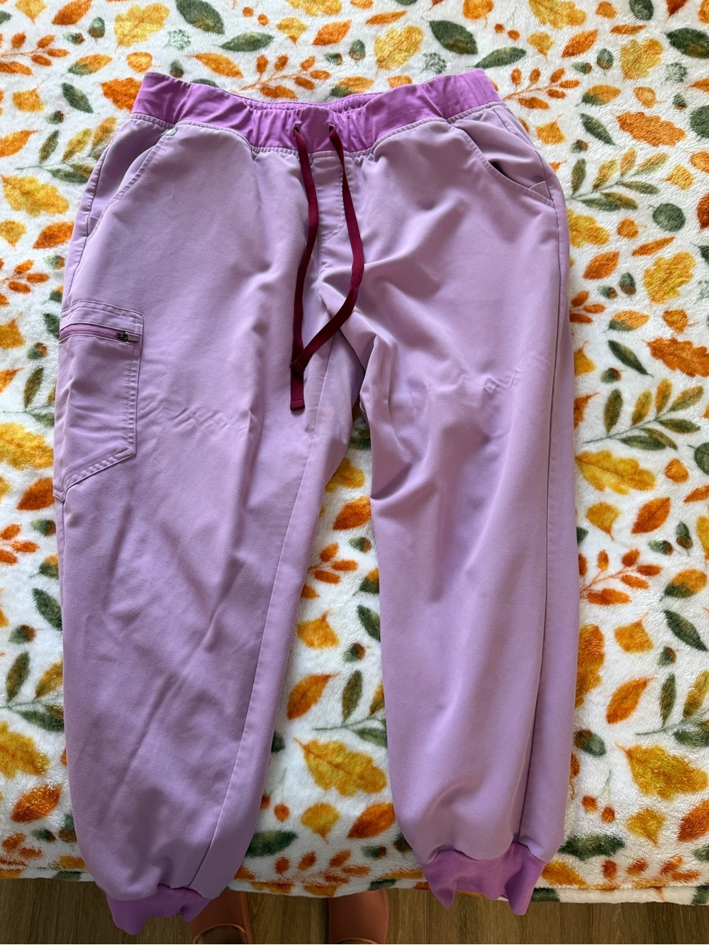 FIGS Women’s Zamora Jogger Scrub Pants - Purple